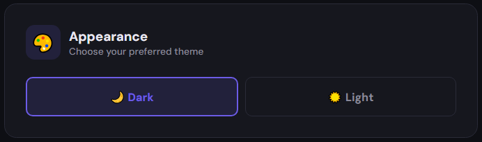 Dark Mode